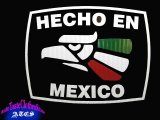 HECHO EN MEXICO（３カラー）ステッカーS