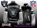 RAIDERS　FAUX LEATHERジャケット4【official】