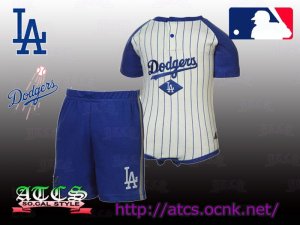 画像1: LA Dodgersパンツ付きロンパース【official】