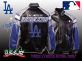 【SALE】展示品　L.A. Dodgers Post Game Pleather Jacket 1【official】