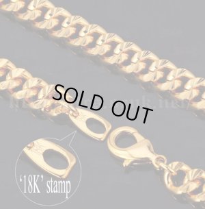 画像7: 喜平タイプダイヤカットGOLDネックレス　　【長さ2タイプ】