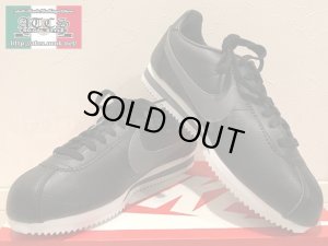 画像1: NIKE CLASSIC CORTEZ LEATHER 黒/グレー