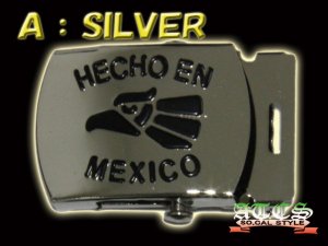 画像2: 【バックル】HECHO EN MEXICO《全2色》