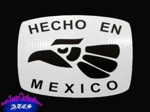 画像1: HECHO EN MEXICOステッカー1