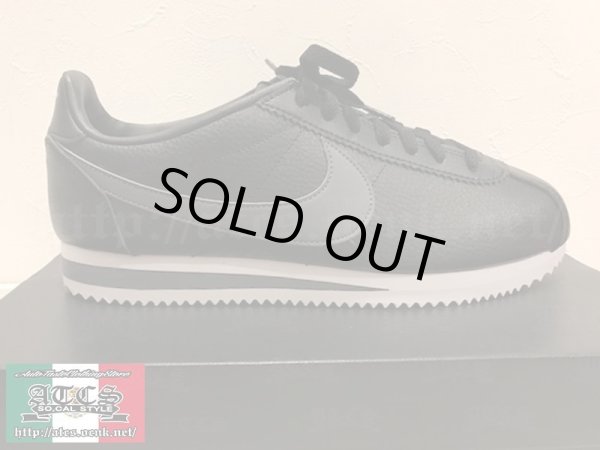 画像2: NIKE CLASSIC CORTEZ LEATHER 黒/グレー