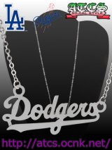 画像: 【Dodgers】ネームフレームネックレス【OFFICIAL】