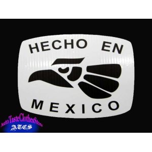 画像: 携帯サイズHECHO EN MEXICOステッカー