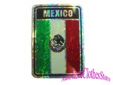 画像: MEXICOフラッグ　ステッカー２