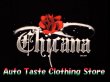 画像2: 【CHICANA】バラ《全２色・全３サイズ》Tシャツ