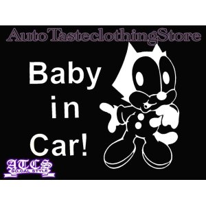 画像: BabyFelix　【Baby in Car】ステッカー