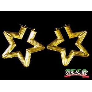 画像: 【ハ゛ンフ゛ーヒ゜アス】星型《M・Lサイス゛》PIERCED EARRINGS