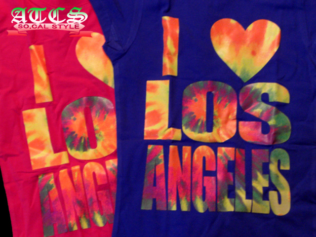 画像3: シームレスな着心地★I LOVE LOS ANGELES【全２色】【全２サイズ】Tシャツ 