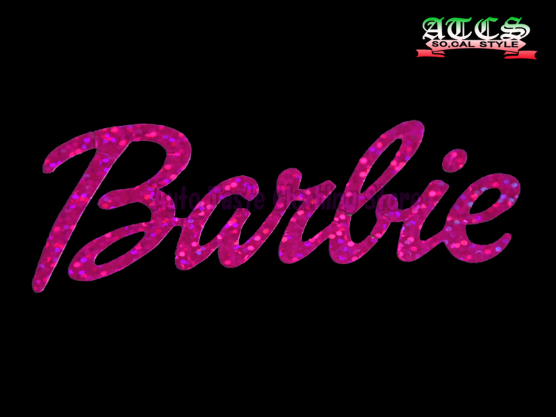 画像1: 【Barbie】i Phoneサイズ ステッカー
