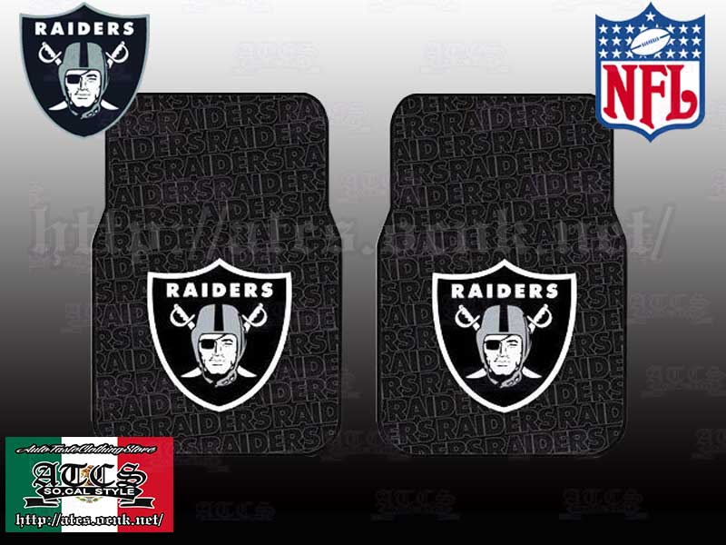 【再入荷】RAIDERS　ラバー製カーマット1（official）