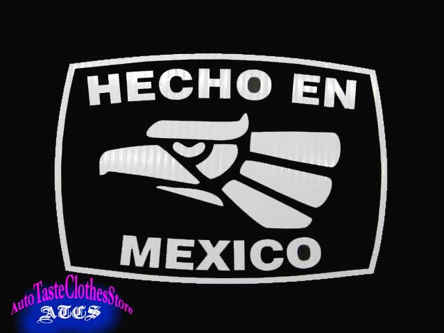 画像1: HECHO EN MEXICOステッカー2