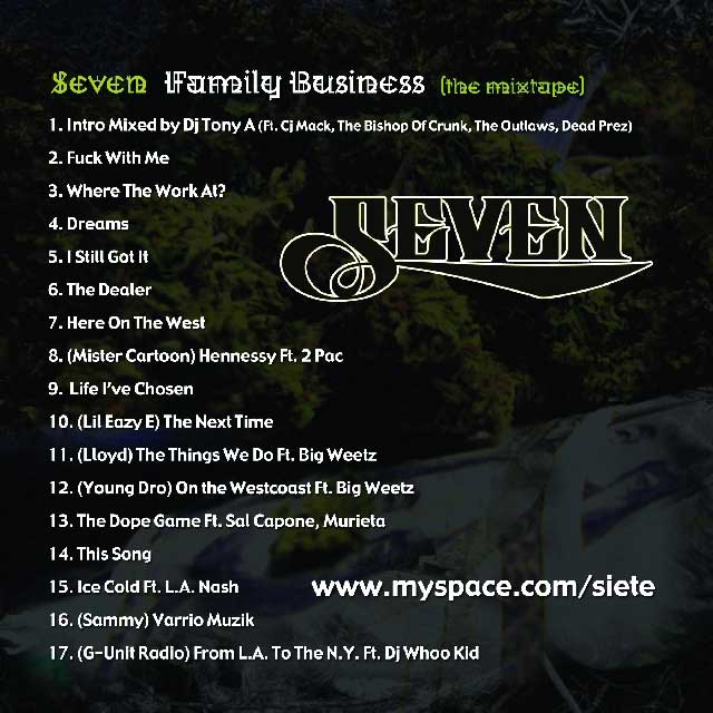 画像: SEVEN/Family Business(The Mixtape) 