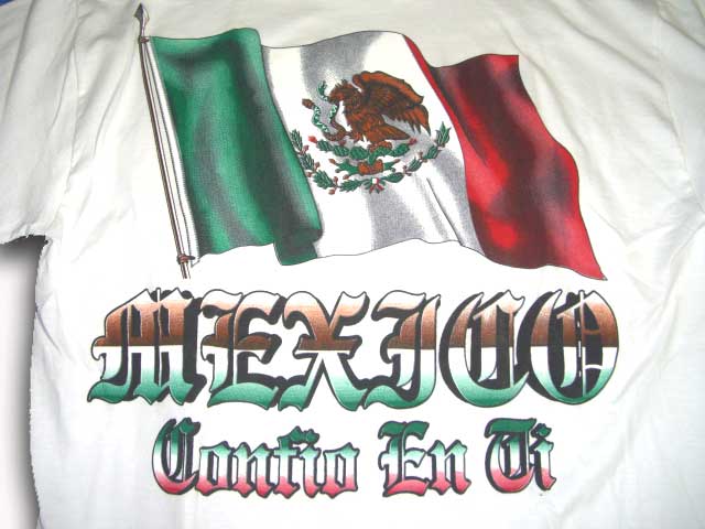 画像: MEXICO・フラッグ　Tシャツ