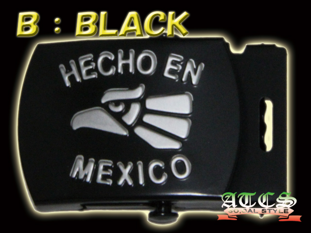 画像3: 【バックル】HECHO EN MEXICO《全2色》
