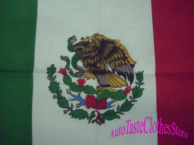 画像: 【再入荷】MEXICO国旗バンダナ