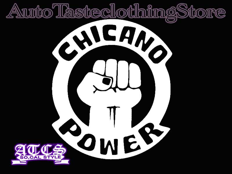 画像1: CHICANO POWERステッカー