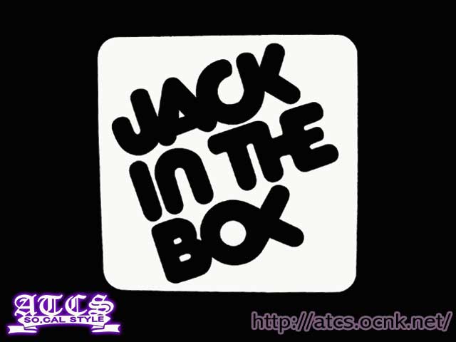画像1: JACK IN THE BOXステッカー