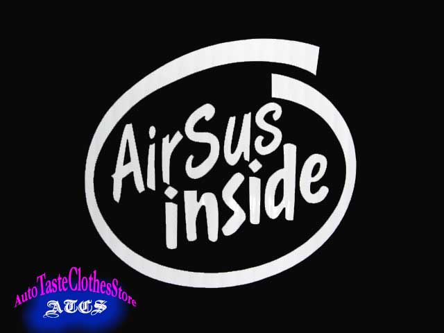 画像1: AirSus insideステッカー