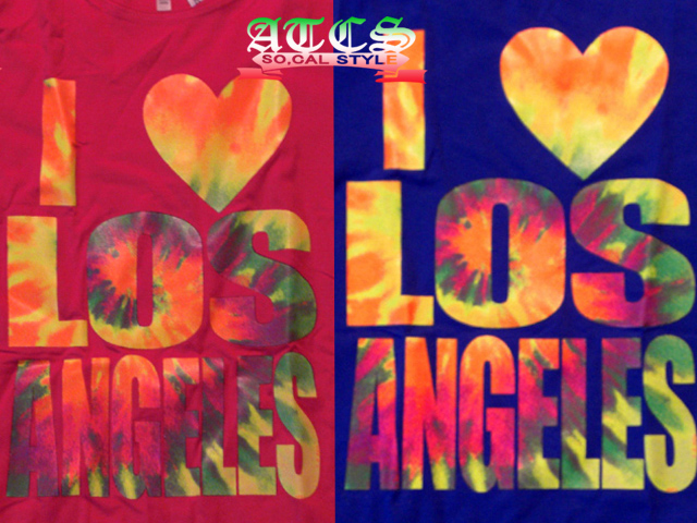 画像: シームレスな着心地★I LOVE LOS ANGELES【全２色】【全２サイズ】Tシャツ 
